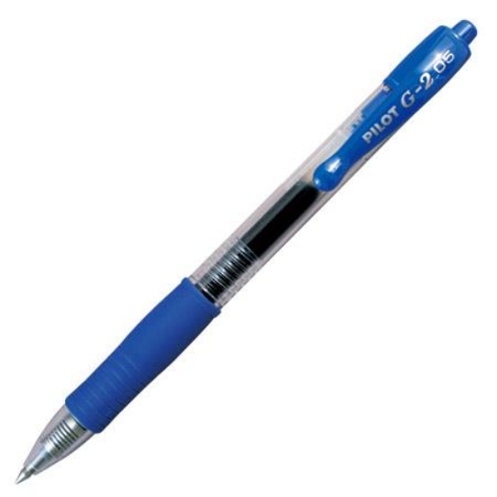 百樂PILOT自動中性筆BL-G2-L/藍/0.5mm 圖片
