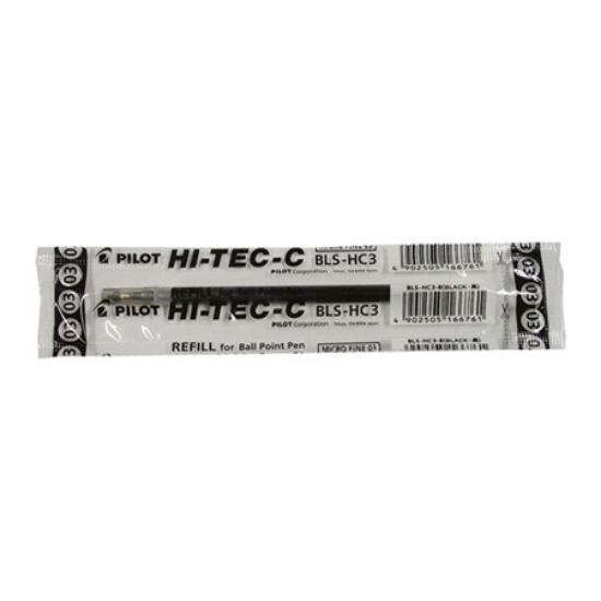 百樂PILOT超細鋼珠筆芯BLS-HC3-B/黑/0.3mm 圖片