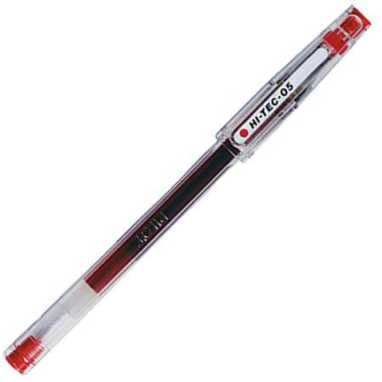 百樂PILOT超細鋼珠筆LH-20C5-R/紅/0.5mm 圖片