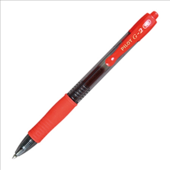 百樂PILOT自動中性筆BL-G2-10-R/紅/1.0mm 圖片