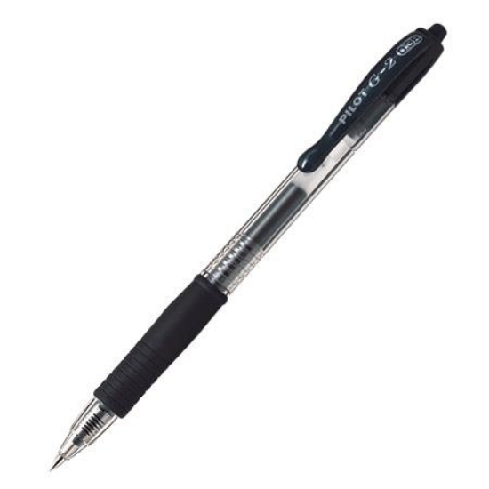 百樂PILOT超細自動中性筆BL-G2-38/黑/0.38mm 圖片