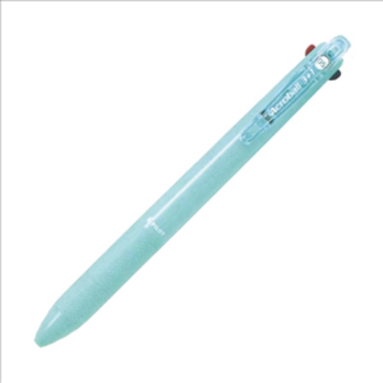 百樂PILOT輕油多功能筆3+1BKHAB-50EF-MG/薄荷綠桿/藍 圖片