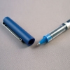 三菱uni全液式耐水鋼珠筆UB-150/藍/0.5mm 圖片
