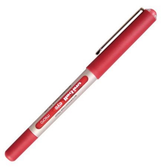 三菱uni全液式耐水鋼珠筆UB-150/紅/0.5mm 圖片