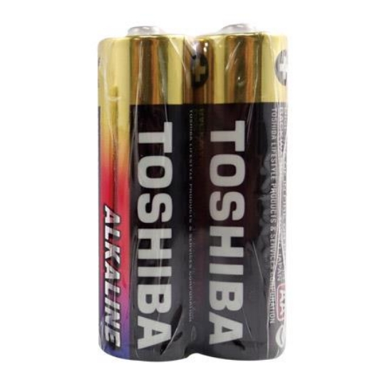東芝TOSHIBA 3號鹼性電池/LR6GR/2入/收縮膜包/組 圖片