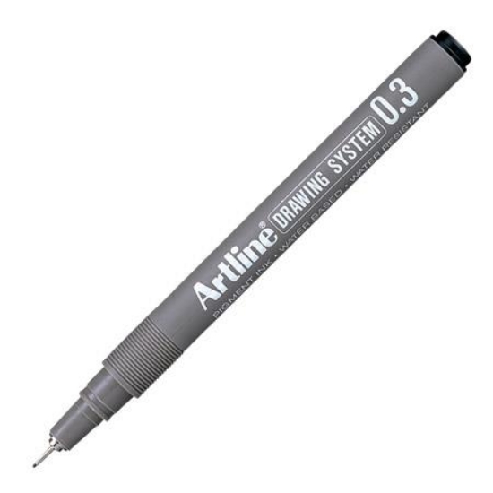 Artline 代針筆/EK233/0.3mm/黑 圖片