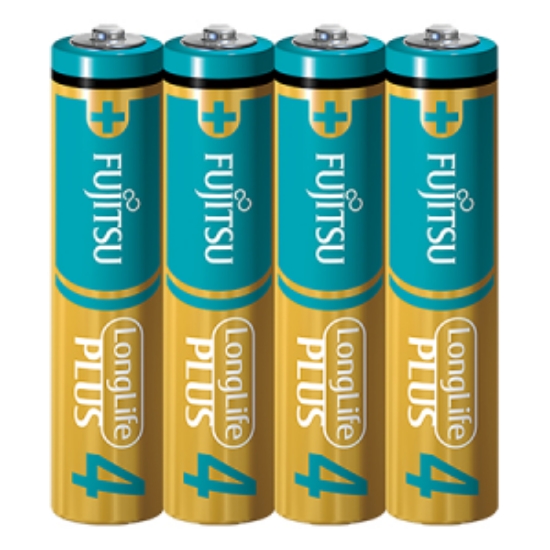 富士通Fujitsu 長效加強4號鹼性電池/LR03LP(4S)/簡裝/ 圖片