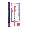 得力Deli細字雙頭油性筆/EU10440/紅色/0.5-1.0mm 圖片