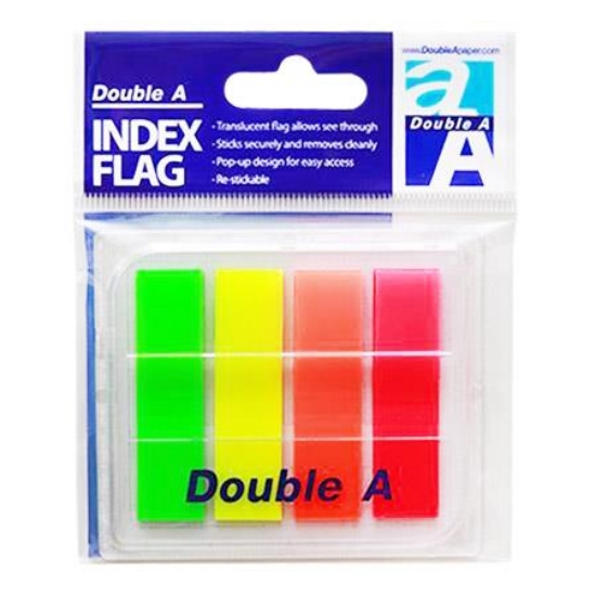 Double A抽取式全彩指示標籤/44mmx12mm/四色/每色20張 圖片
