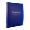 Double A辦公系列26孔筆記活頁夾/DAFF16002/18K/B5/藍 圖片