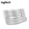 羅技Logitech人體工學鍵盤/WaveKeys/珍珠白 圖片