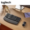 羅技Logitech人體工學鍵盤/WaveKeys/石墨灰 圖片