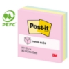 3M Post-it利貼可再貼彩磚便條紙/654/76x76mm/225張x3 圖片