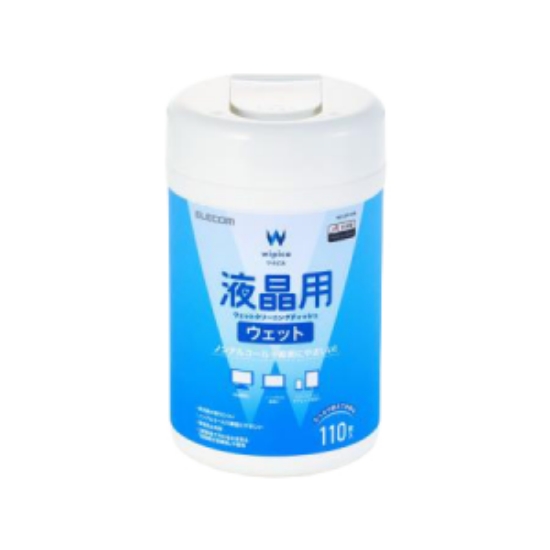 ELECOM無酒精液晶螢幕擦拭巾/v5/110P 圖片