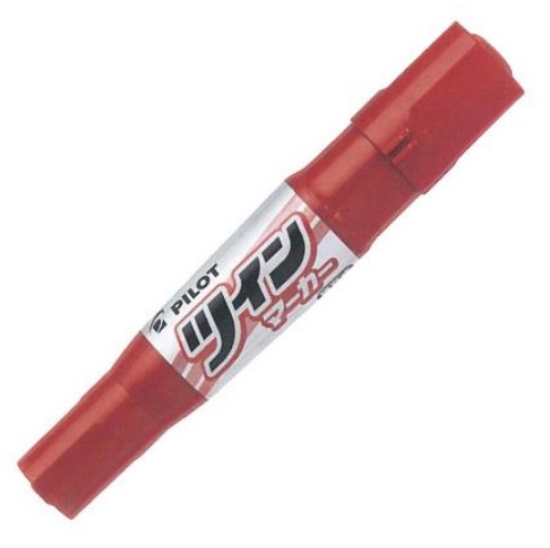 百樂PILOT雙頭麥克筆MFN-15FB-R/紅/1.0~6.5mm 圖片