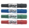 百樂PILOT雙頭麥克筆MFN-15FB-R/紅/1.0~6.5mm 圖片