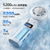 Icy小冰扇 | AI智能水霧手持風扇    奶茶色 /銀霧灰 /雲朵白 /軍綠色 /樱花粉 /薰衣紫 /曜石黑 圖片