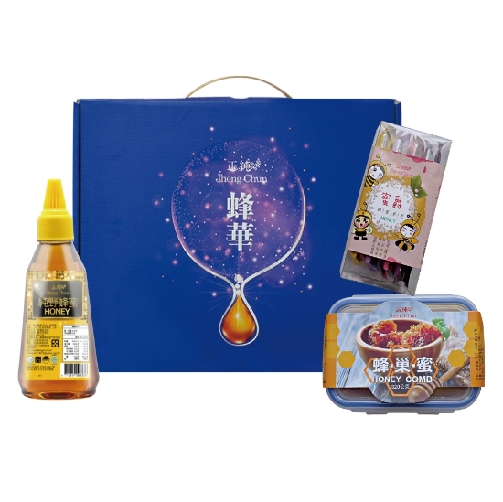 山泉蜂蜜-蜂華蜂蜜3入禮盒 圖片