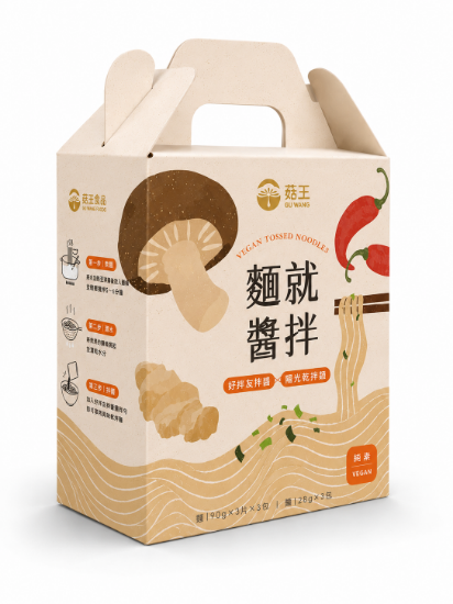 菇王-麵就醬拌禮盒 圖片