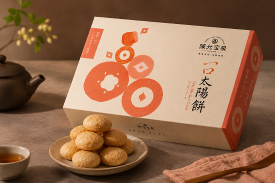 陳允寶泉-一口太陽餅禮盒 圖片