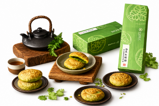 陳允寶泉-香菜太陽餅禮盒 圖片