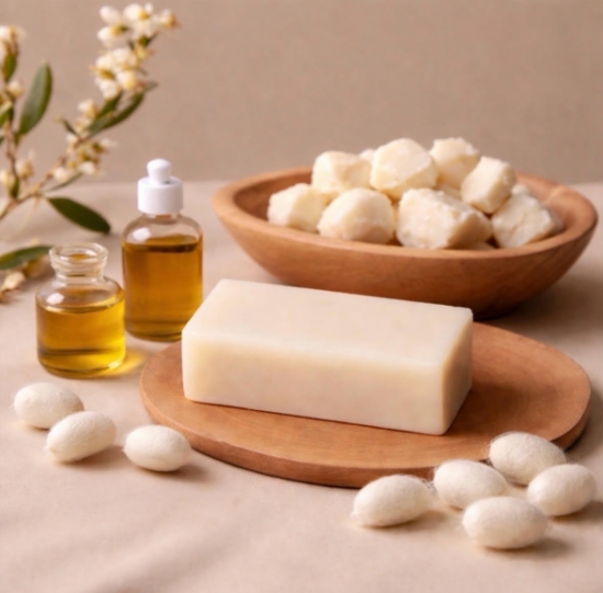 BOB SOAP蠶絲蛋白乳油木果橄欖皂 圖片