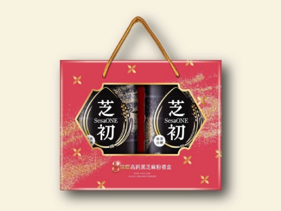 芝初-8倍細高鈣黑芝麻粉禮盒 圖片