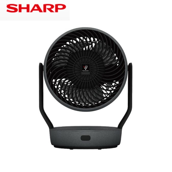 SHARP 夏普 森呼吸 自動除菌離子3D清淨循環扇-星曜黑 PK-18S02T-B 圖片