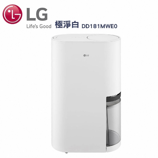 LG樂金 PuriCare 一級能效 18公升雙變頻除濕機 WiFi遠控 DD181MWE0 圖片
