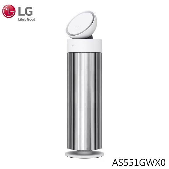 LG PuriCare™ AeroBooster 空氣清淨機 - 專業版  建議適用15坪 AS551GWX0 圖片