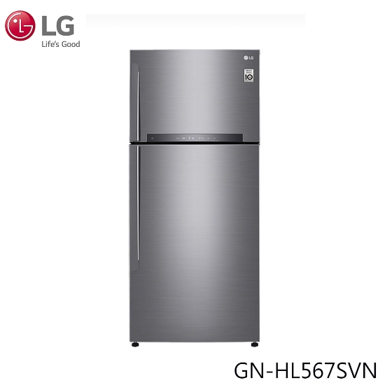 LG 525公升智慧變頻雙門冰箱｜星辰銀 GN-HL567SVN/印尼製 圖片